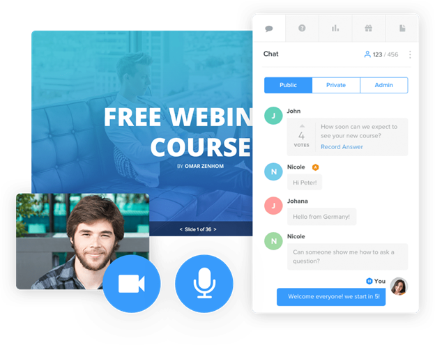 WebinarNinja app