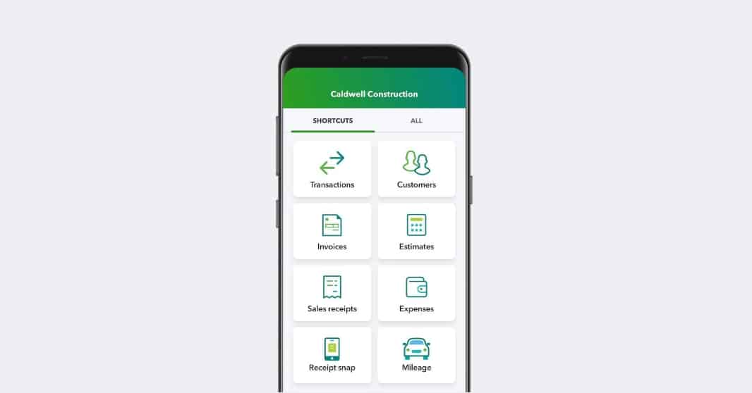 QuickBooks mobile app