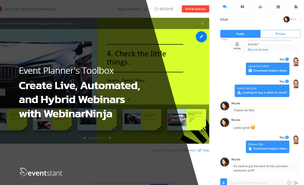 Create Live, Automated and Hybrid Webinars with WebinarNinja