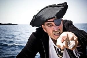 Pirate treasure hunt