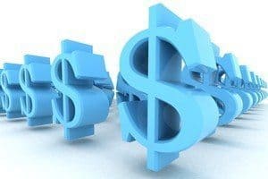 Generate Revenue Money sign illustration