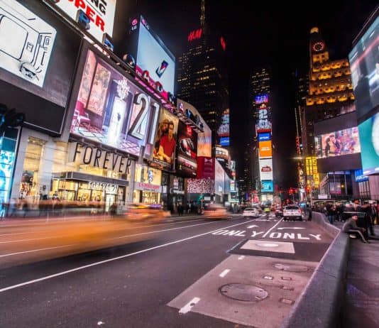 7 Simple Tips to Promote Your Event Effectively Times Square at night